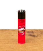 Clipper Feuerzeug Lips Large mit Sandwich-Lippenmotiv auf rotem Gehäuse