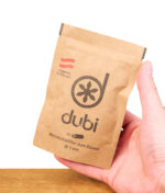Aktivkohlefilterverpackung von Dubi Rückseite